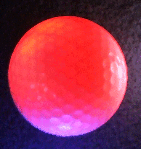 Leuchtgolfball